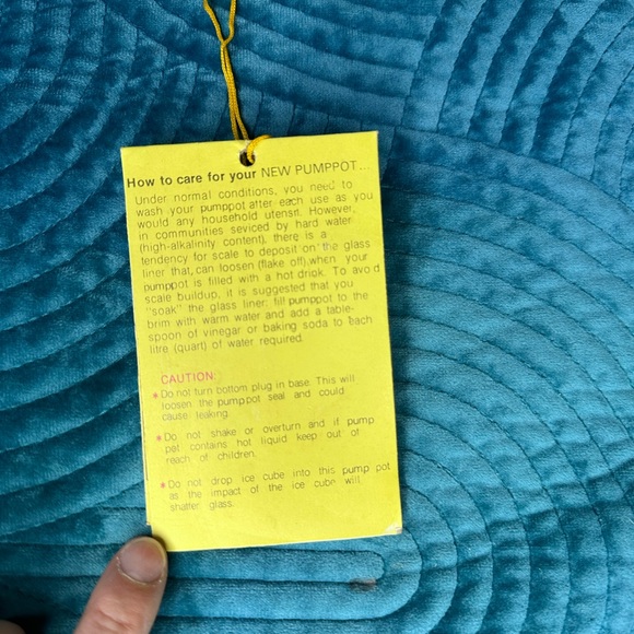 Vintage Floral Pump Pot King Brand - Picture 10 of 17